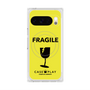 プレミアムスクエアケース with Pixelsnap［ FRAGILE - Yellow ］