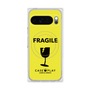 プレミアムスクエアケース with Pixelsnap［ FRAGILE - Yellow ］