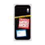 プレミアムスクエアケース with Pixelsnap［ FRAGILE Stickers - Black ］
