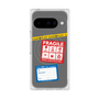 プレミアムスクエアケース with Pixelsnap［ FRAGILE Stickers - Gray ］