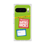 プレミアムスクエアケース with Pixelsnap［ FRAGILE Stickers - Green ］