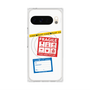 プレミアムスクエアケース with Pixelsnap［ FRAGILE Stickers - White ］