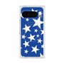 プレミアムスクエアケース with Pixelsnap［ Stars - Blue ］