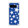 プレミアムスクエアケース with Pixelsnap［ Stars - Blue ］