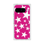プレミアムスクエアケース with Pixelsnap［ Stars - Pink ］