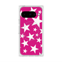プレミアムスクエアケース with Pixelsnap［ Stars - Pink ］