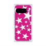 プレミアムスクエアケース with Pixelsnap［ Stars - Pink ］