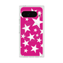プレミアムスクエアケース with Pixelsnap［ Stars - Pink ］
