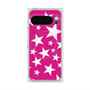 プレミアムスクエアケース with Pixelsnap［ Stars - Pink ］