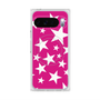 プレミアムスクエアケース with Pixelsnap［ Stars - Pink ］