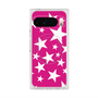 プレミアムスクエアケース with Pixelsnap［ Stars - Pink ］