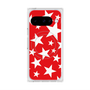 プレミアムスクエアケース with Pixelsnap［ Stars - Red ］