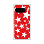 プレミアムスクエアケース with Pixelsnap［ Stars - Red ］