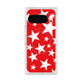 プレミアムスクエアケース with Pixelsnap［ Stars - Red ］