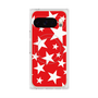 プレミアムスクエアケース with Pixelsnap［ Stars - Red ］