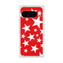 プレミアムスクエアケース with Pixelsnap［ Stars - Red ］