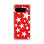 プレミアムスクエアケース with Pixelsnap［ Stars - Red ］