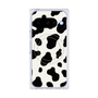 プレミアムスクエアケース with Pixelsnap［ Cow - White ］