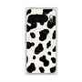 プレミアムスクエアケース with Pixelsnap［ Cow - White ］