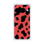 プレミアムスクエアケース with Pixelsnap［ Cow - Red ］