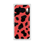 プレミアムスクエアケース with Pixelsnap［ Cow - Red ］