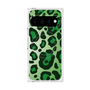 プレミアムスクエアケース with Pixelsnap［ Leopard - Green ］