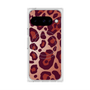 プレミアムスクエアケース with Pixelsnap［ Leopard - Red ］