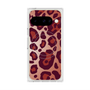 プレミアムスクエアケース with Pixelsnap［ Leopard - Red ］