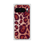 プレミアムスクエアケース with Pixelsnap［ Leopard - Red ］