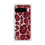プレミアムスクエアケース with Pixelsnap［ Leopard - Red ］