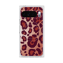 プレミアムスクエアケース with Pixelsnap［ Leopard - Red ］