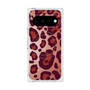 プレミアムスクエアケース with Pixelsnap［ Leopard - Red ］
