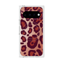 プレミアムスクエアケース with Pixelsnap［ Leopard - Red ］