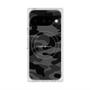 プレミアムスクエアケース with Pixelsnap［ Camouflage - Black ］