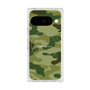 プレミアムスクエアケース with Pixelsnap［ Camouflage - Green ］