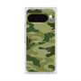 プレミアムスクエアケース with Pixelsnap［ Camouflage - Green ］
