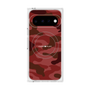 プレミアムスクエアケース with Pixelsnap［ Camouflage - Red ］
