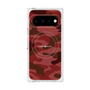 プレミアムスクエアケース with Pixelsnap［ Camouflage - Red ］