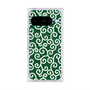 プレミアムスクエアケース with Pixelsnap［ 唐草模様 - Green ］