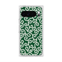 プレミアムスクエアケース with Pixelsnap［ 唐草模様 - Green ］