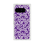 プレミアムスクエアケース with Pixelsnap［ 唐草模様 - Purple ］