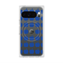 プレミアムスクエアケース with Pixelsnap［ Apple - Blue ］