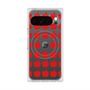 プレミアムスクエアケース with Pixelsnap［ Apple - Red ］