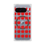 プレミアムスクエアケース with Pixelsnap［ Apple - Red ］