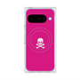 プレミアムスクエアケース with Pixelsnap［ スカル - Pink ］