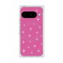 プレミアムスクエアケース with Pixelsnap［ Glitter - Pink ］