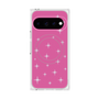 プレミアムスクエアケース with Pixelsnap［ Glitter - Pink ］