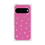 プレミアムスクエアケース with Pixelsnap［ Glitter - Pink ］