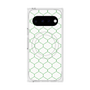 プレミアムスクエアケース with Pixelsnap［ Moroccan1 -Green ］