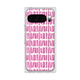 プレミアムスクエアケース with Pixelsnap［ Nordic - Pink ］
